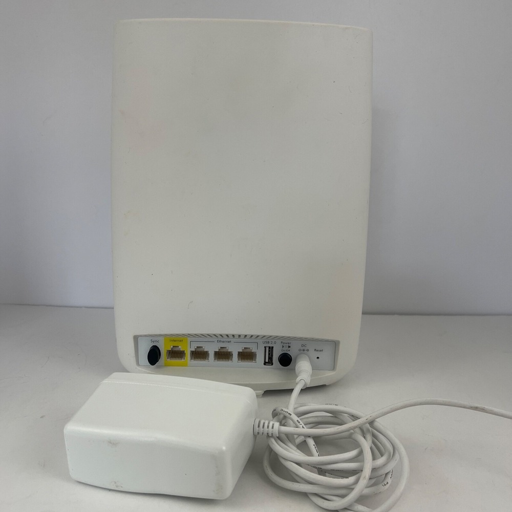 NETGEAR Orbi Router RBR50 WiFi System Mesh Network Extender White w/Power‎ Cord - Picture 4 of 8